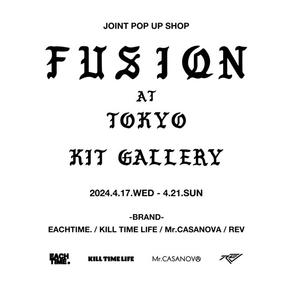 JOINT POP UP STORE EVENT 